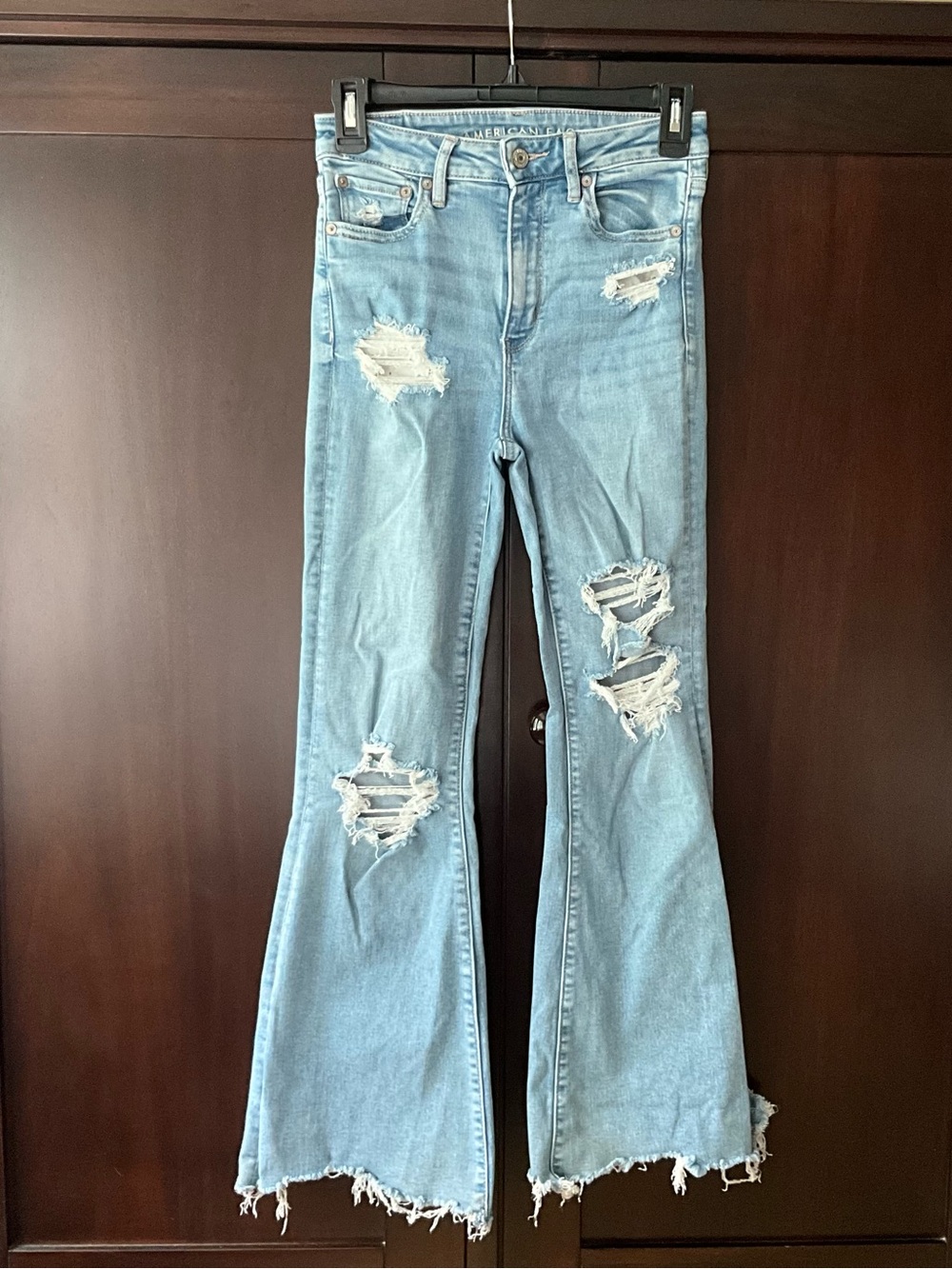 American Eagle Outfitters Super Hi-Rise Flare